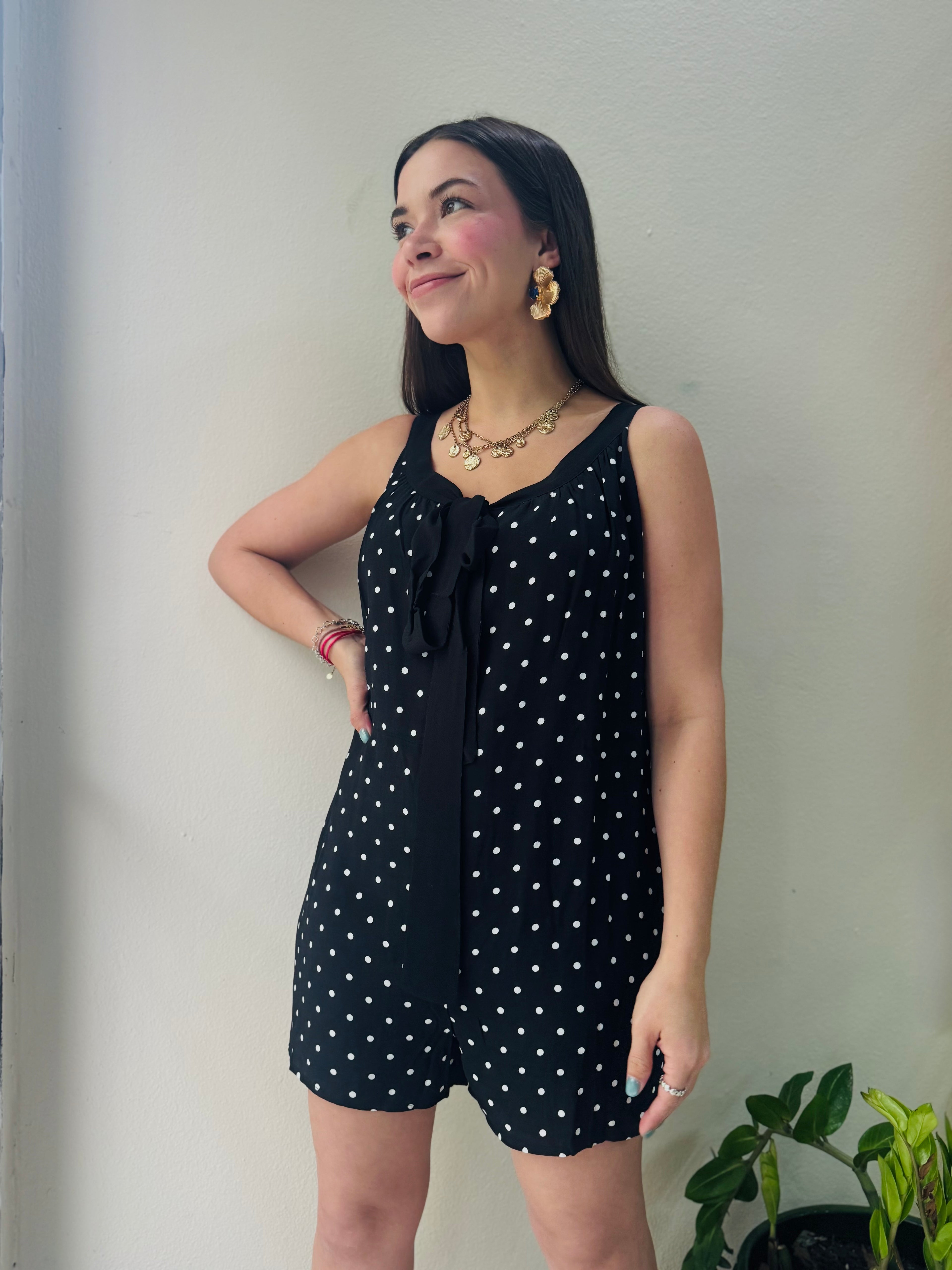 Polka Dot Romper