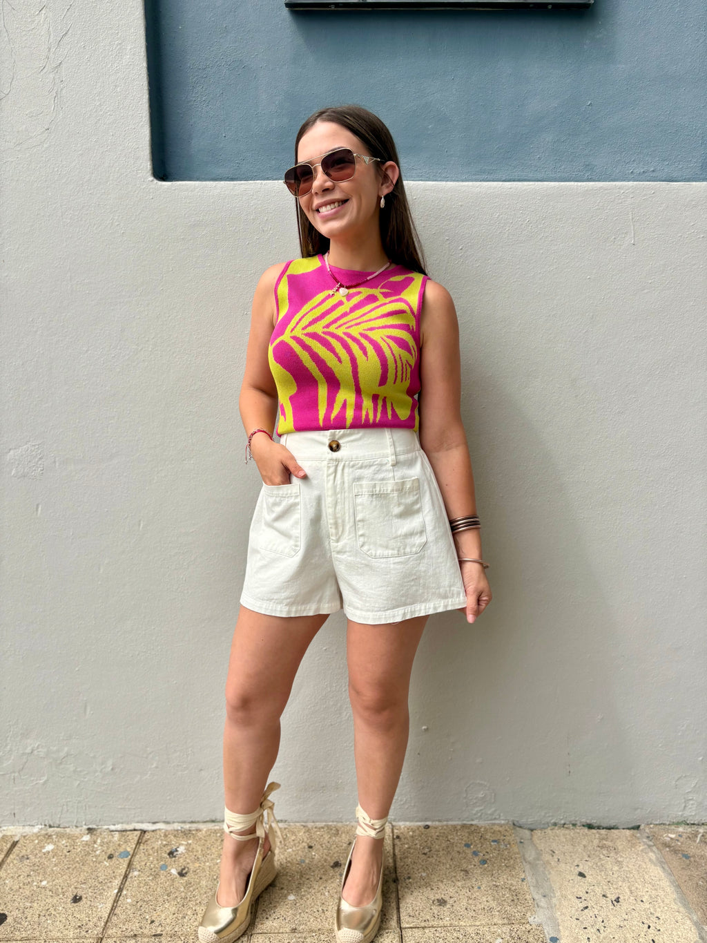 White short