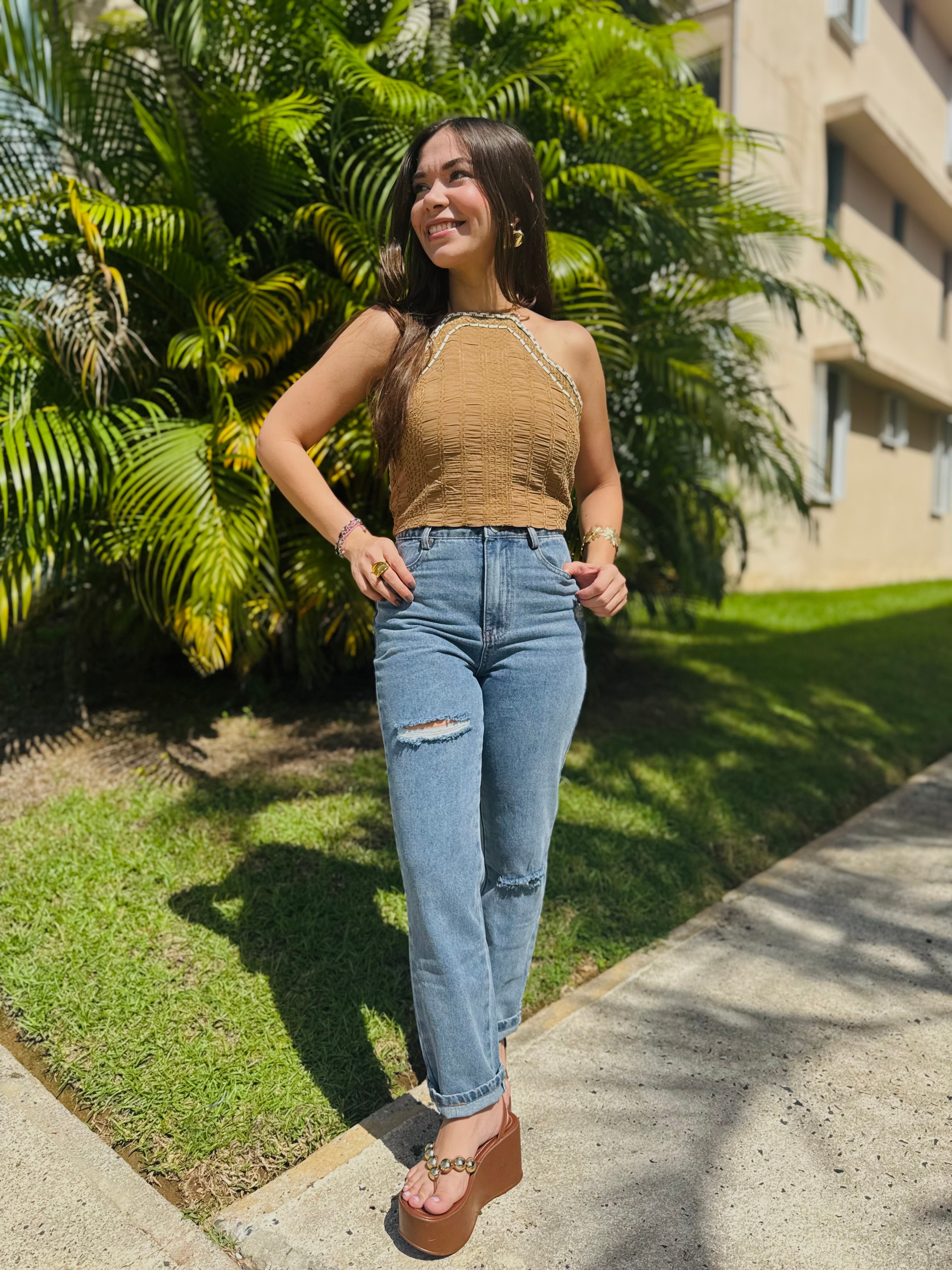 Wide leg Jeans