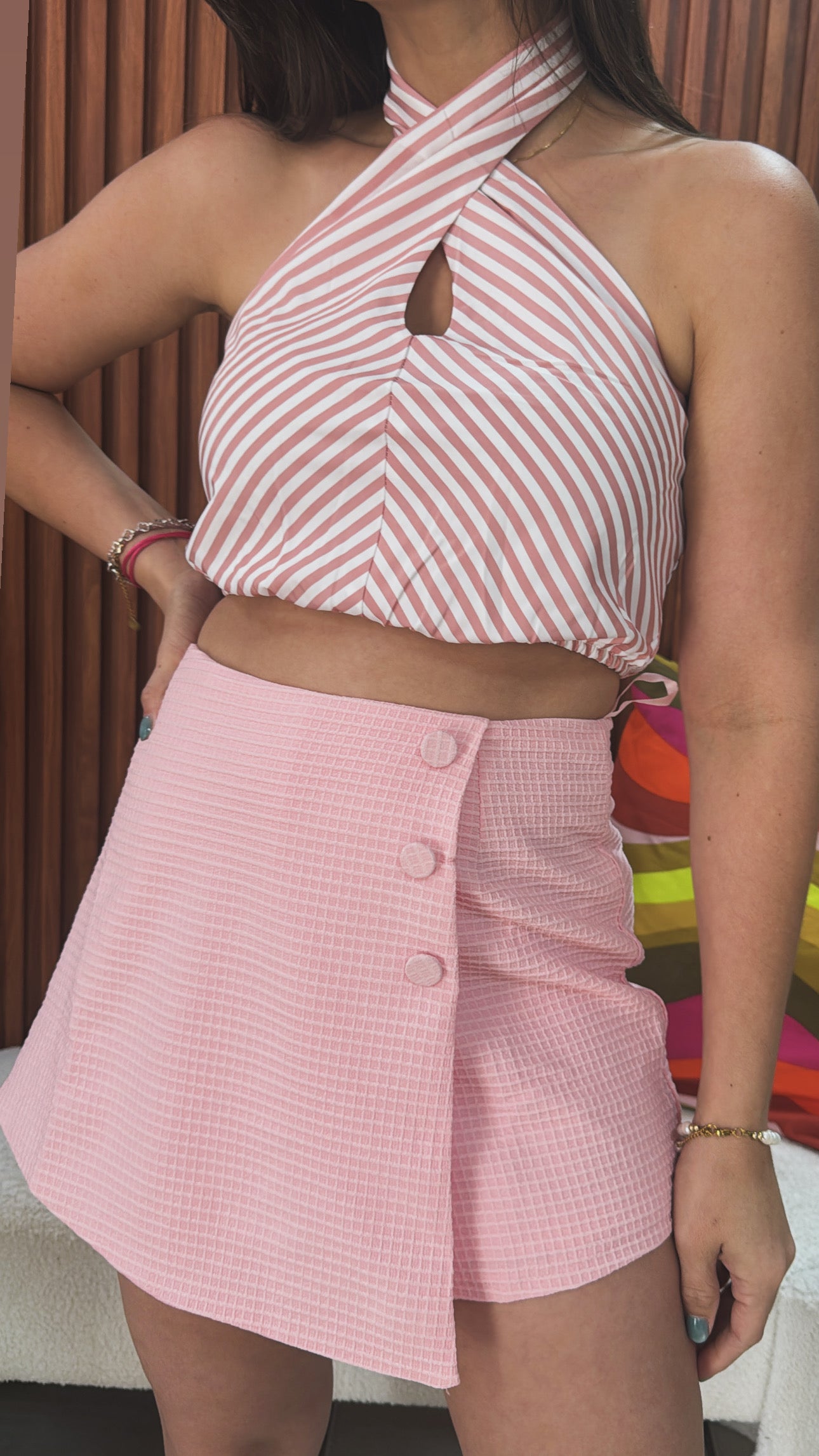 Pink Skort