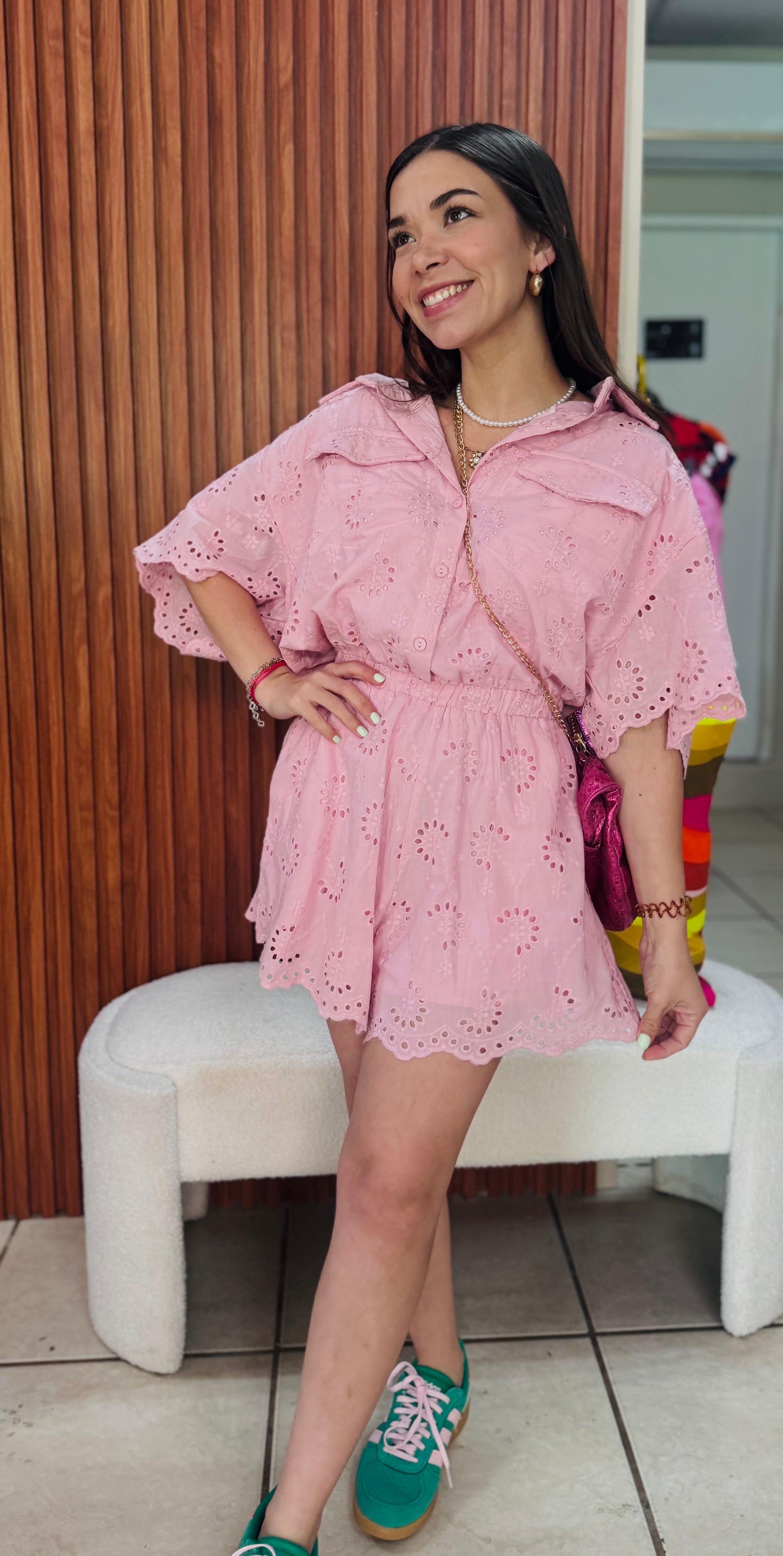 Pinky Romper