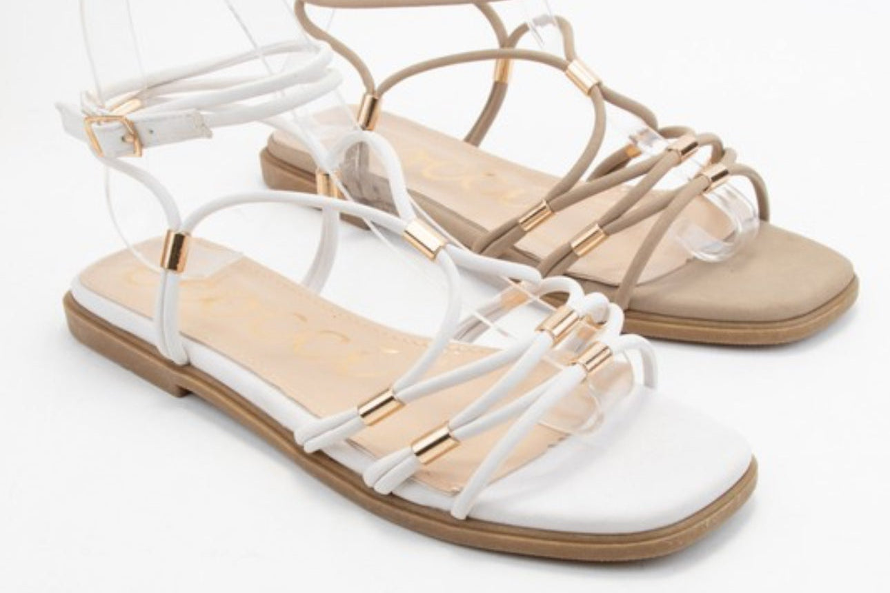 Macy Gold Sandal