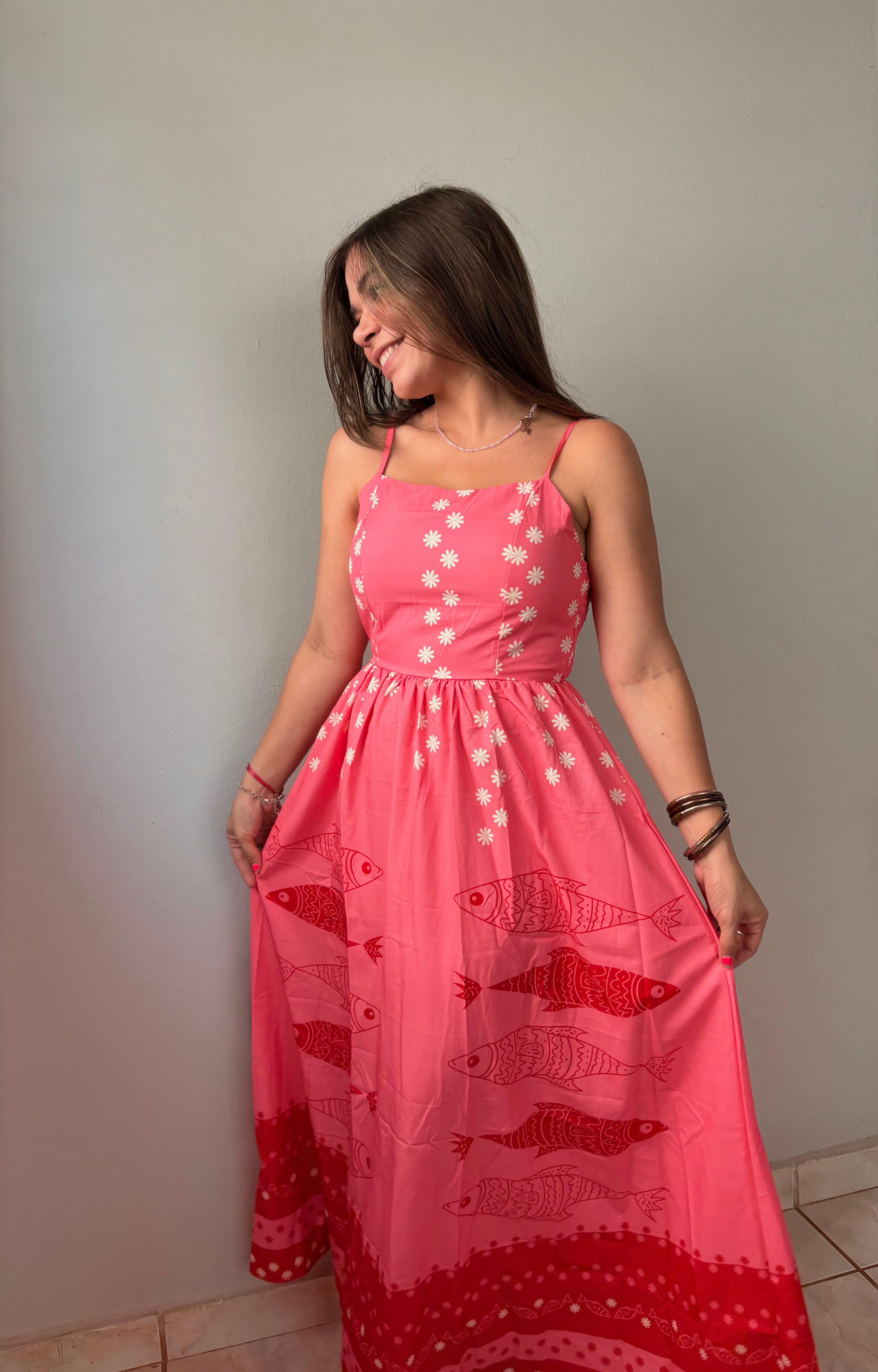 Sea Maxi Dress