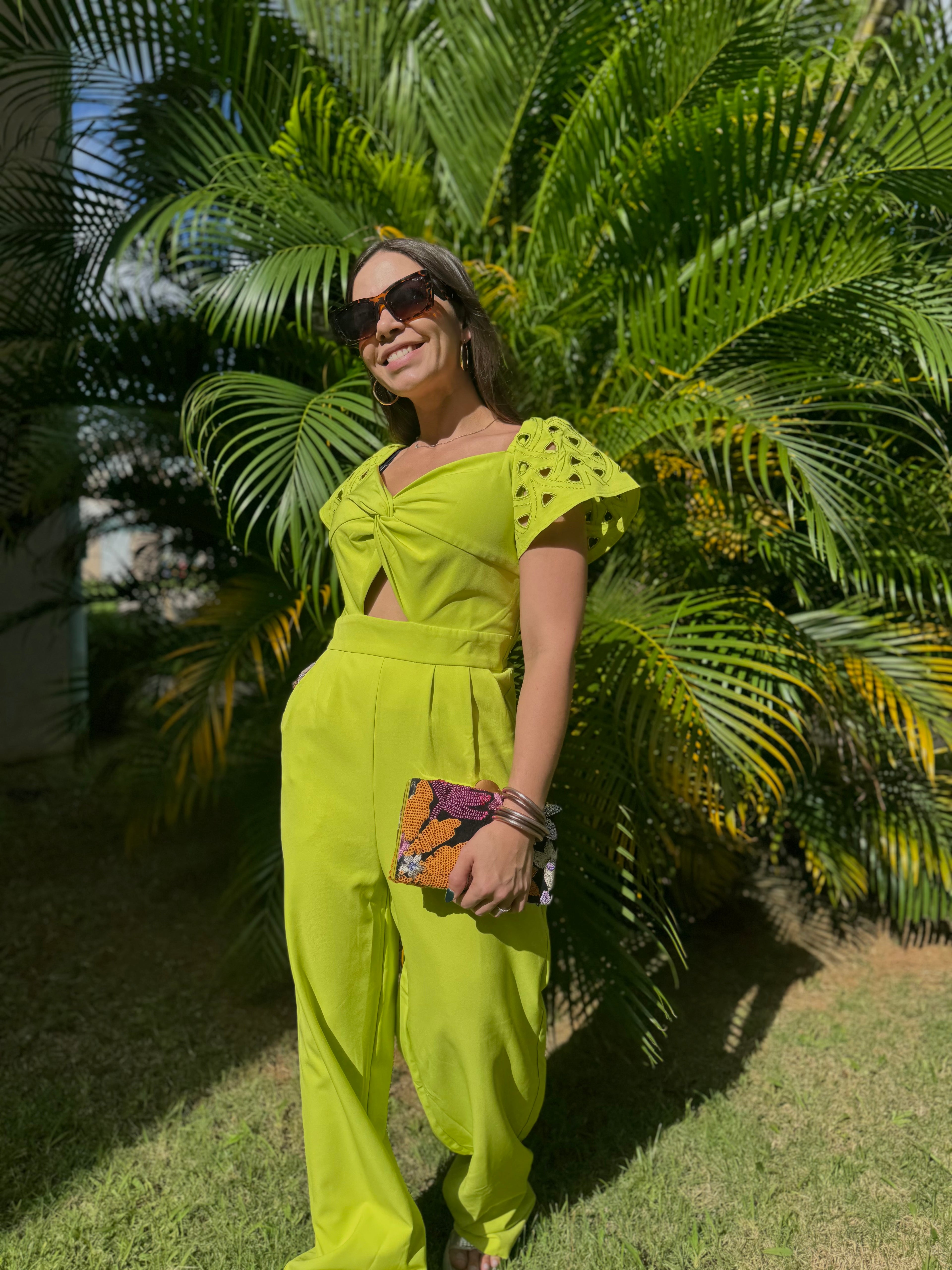 Lime Jumpsuit