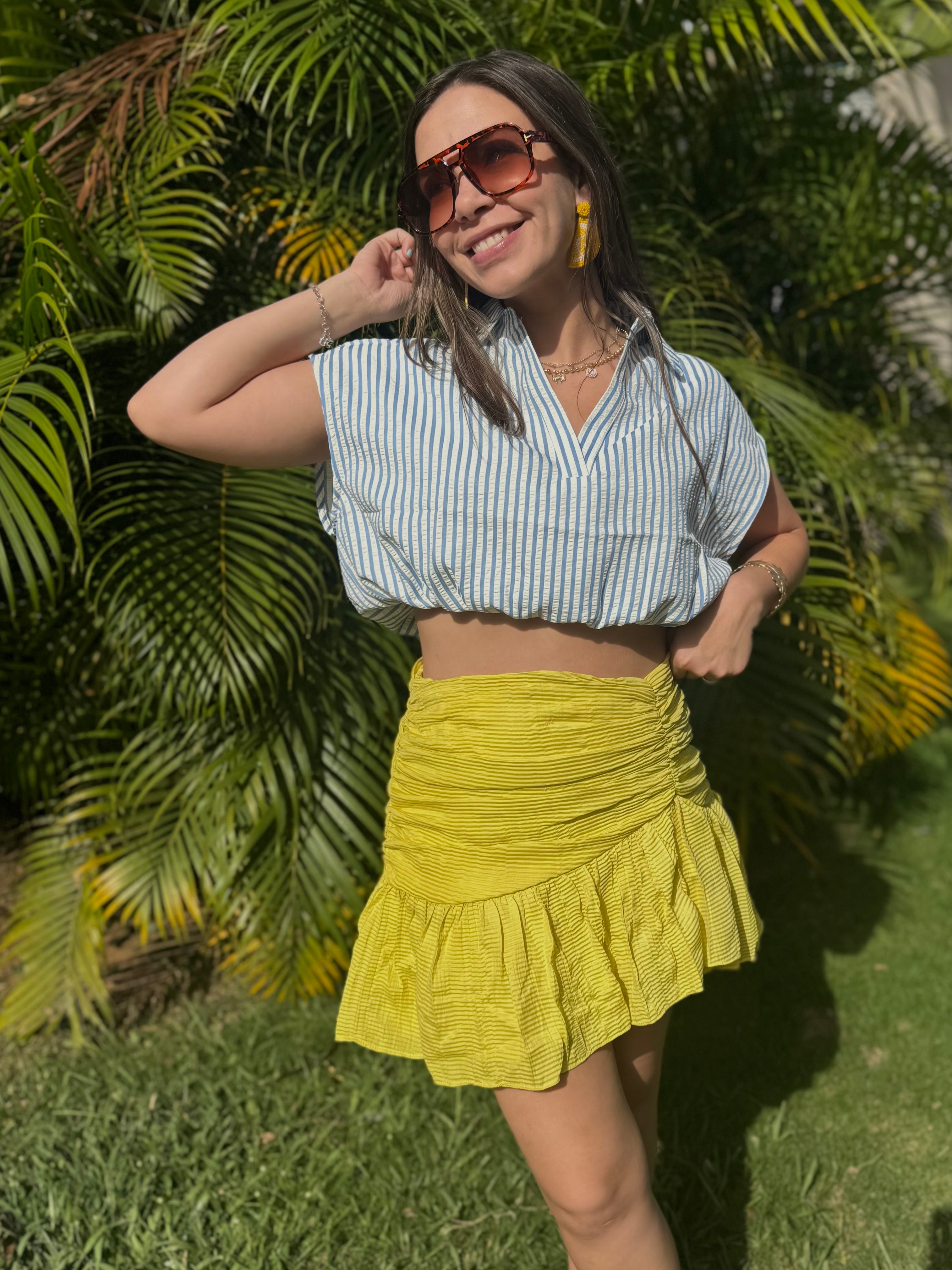 Limón Mini Skirt